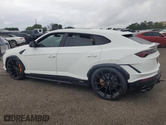 2023 Lamborghini Urus S с VIN ZPBUB3ZL1PLA23914, выставлен на аукционе Copart как лот 56637685 с пробегом 1 685 миль миль и Списание • Salvage title. История ставок и продаж доступна на DreamBid. Изображение 2.