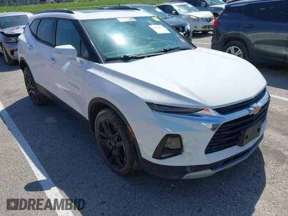 2020 Chevrolet Blazer LT with VIN 3GNKBDRS4LS713275, listed as a IAAI auction lot 41969077 with 64,134 mi miles and . Bid and sale history available at DreamBid. Image 1.