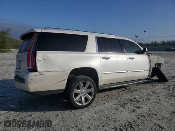 2015 Cadillac Escalade ESV Luxury with VIN 1GYS3HKJ8FR306396, listed as a Copart auction lot 51963665 with Not provided miles and Non repairable. Bid and sale history available at DreamBid. Image 3.