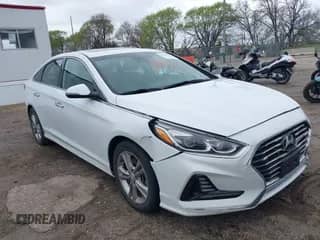 2018 Hyundai Sonata SEL with VIN 5NPE34AF9JH647489, listed as a IAAI auction lot 42133974 with 80,150 mi miles and . Bid and sale history available at DreamBid. Image 1.