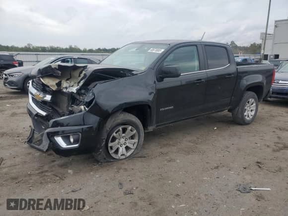 2017 Chevrolet Colorado 2WD LT with VIN 1GCGSCEN7H1163250, listed as a Copart auction lot 80670885 with 99,760 mi miles and Salvage title. Bid and sale history available at DreamBid. Image 1.