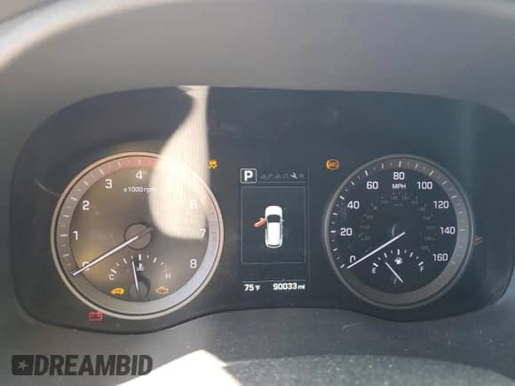 2016 Hyundai Tucson Sport with VIN KM8J33A20GU162769, listed as a Copart auction lot 87018905 with 90,033 mi miles and Clean title. Bid and sale history available at DreamBid. Image 9.