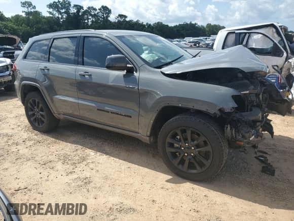 2021 Jeep Grand Cherokee Laredo E with VIN 1C4RJEAG6MC798487, listed as a Copart auction lot 60785515 with 92,859 mi miles and Non repairable. Bid and sale history available at DreamBid. Image 4.