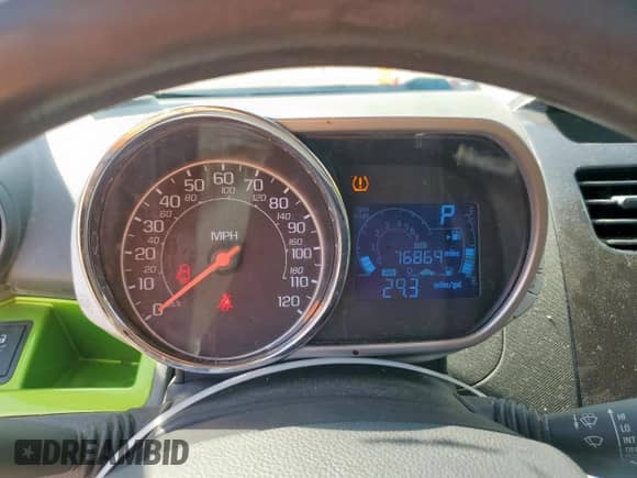 2015 Chevrolet Spark LS с VIN KL8CB6S97FC799247, выставлен на аукционе Copart как лот 71202445 с пробегом 76 869 миль миль и Списание • Salvage title. История ставок и продаж доступна на DreamBid. Изображение 9.