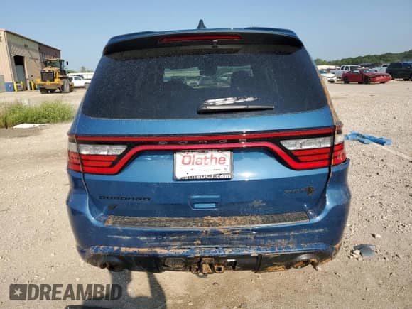 2024 Dodge Durango SRT Hellcat Premium with VIN 1C4SDJH97RC222388, listed as a Copart auction lot 62879794 with Not provided miles and Salvage title. Bid and sale history available at DreamBid. Image 6.