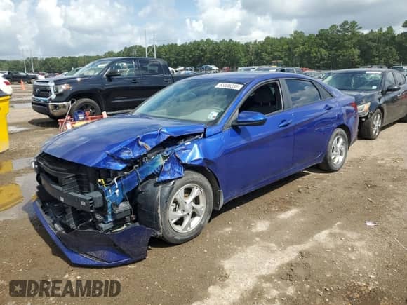 2023 Hyundai Elantra SE с VIN KMHLL4AG3PU543977, выставлен на аукционе Copart как лот 63336235 с пробегом 24 448 миль миль и Списание • Salvage title. История ставок и продаж доступна на DreamBid. Изображение 1.