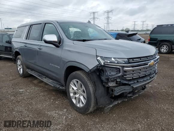 2022 Chevrolet Suburban Premier с VIN 1GNSKFKD9NR209544, выставлен на аукционе Copart как лот 53653075 с пробегом 66 679 миль миль и Списание • Salvage title. История ставок и продаж доступна на DreamBid. Изображение 4.