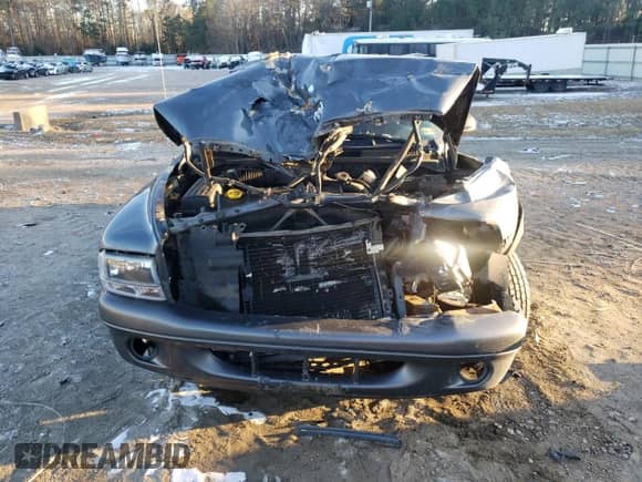 2002 Dodge Dakota z VIN 1B7FL16X52S557179, wystawiony jako Copart lot #42221125 z przebiegiem 176 537 mil mil oraz Szkoda całkowita • Salvage title. Historia ofert i sprzedaży dostępna na DreamBid. Obrazek 5.