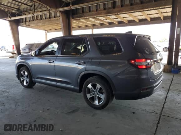 2024 Honda Pilot EX-L z VIN 5FNYG1H49RB041110, wystawiony jako Copart lot #68685025 z przebiegiem 12 408 mil mil oraz Szkoda całkowita • Salvage title. Historia ofert i sprzedaży dostępna na DreamBid. Obrazek 2.