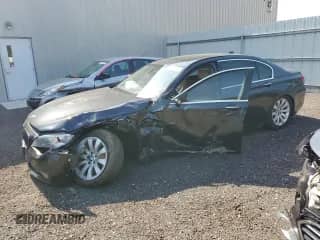 2013 BMW 7 Series 740Li xDrive with VIN WBAYF4C5XDDE23604, listed as a Copart auction lot 54978735 with 119,778 mi miles and Salvage title. Bid and sale history available at DreamBid. Image 1.