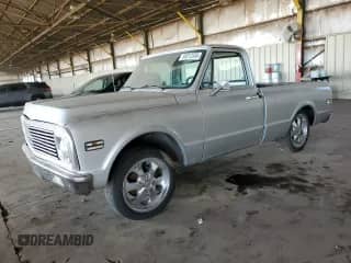 1972 Chevrolet Silverado 1500 z VIN AZ352434, wystawiony jako Copart lot #89312555 z przebiegiem 91 891 mil mil oraz Czysty tytuł • Clean title. Historia ofert i sprzedaży dostępna na DreamBid. Obrazek 1.