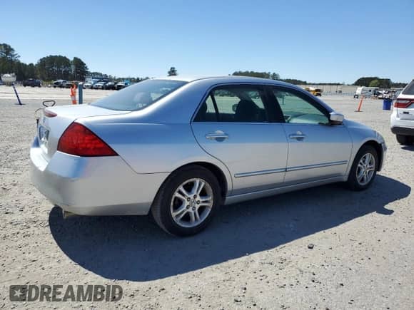 2007 Honda Accord LX SE с VIN 1HGCM56347A071269, выставлен на аукционе Copart как лот 50906075 с пробегом 55 227 миль миль и На запчасти • Non repairable. История ставок и продаж доступна на DreamBid. Изображение 3.