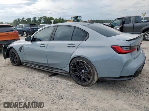 2021 BMW M3 Competition с VIN WBS33AY0XMFL26107, выставлен на аукционе Copart как лот 62080045 с пробегом 30 939 миль миль и Списание • Salvage title. История ставок и продаж доступна на DreamBid. Изображение 2.