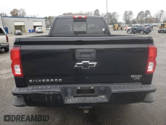 2017 Chevrolet Silverado 1500 LTZ with VIN 1GCVKSEC7HZ110081, listed as a Copart auction lot 85744284 with 68,835 mi miles and Salvage title. Bid and sale history available at DreamBid. Image 6.