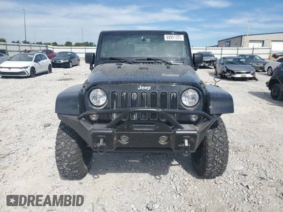 2014 Jeep Wrangler Rubicon with VIN 1C4HJWCG2EL150578, listed as a Copart auction lot 69991225 with 91,221 mi miles and Salvage title. Bid and sale history available at DreamBid. Image 5.