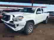 2020 Toyota Tacoma SR with VIN 5TFRX5GN8LX172046, listed as a IAAI auction lot 43432624 with 117,865 mi miles and . Bid and sale history available at DreamBid. Image 2.