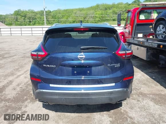 2024 Nissan Murano Platinum with VIN 5N1AZ2DS6RC109961, listed as a IAAI auction lot 42342337 with 5,680 mi miles and . Bid and sale history available at DreamBid. Image 16.