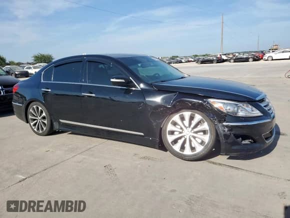 2012 Hyundai Genesis R-Spec z VIN KMHGC4DH7CU182527, wystawiony jako Copart lot #66891695 z przebiegiem 128 271 mil mil oraz Szkoda całkowita • Salvage title. Historia ofert i sprzedaży dostępna na DreamBid. Obrazek 4.