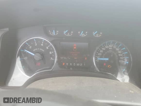 2012 Ford F-150 XL with VIN 1FTEX1EM4CFA11524, listed as a Copart auction lot 64966095 with 167,154 mi miles and Clean title. Bid and sale history available at DreamBid. Image 9.