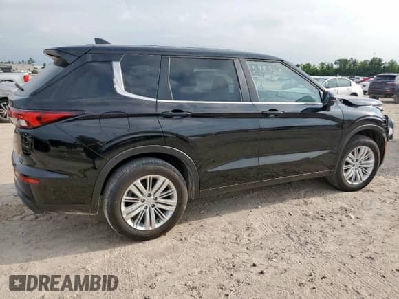 2024 Mitsubishi Outlander ES с VIN JA4J3UA87RZ063722, выставлен на аукционе Copart как лот 59882255 с пробегом 9 273 миль миль и Списание • Salvage title. История ставок и продаж доступна на DreamBid. Изображение 3.