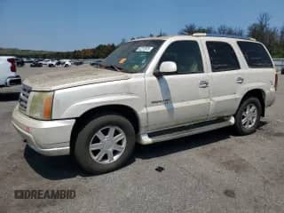 2003 Cadillac Escalade with VIN 1GYEK63N43R151251, listed as a Copart auction lot 62215975 with 186,243 mi miles and Clean title. Bid and sale history available at DreamBid. Image 1.