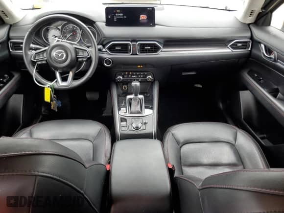 2023 Mazda CX-5 S Carbon Edition with VIN JM3KFBCM2P0120370, listed as a Copart auction lot 70955025 with 20,539 mi miles and Salvage title. Bid and sale history available at DreamBid. Image 8.