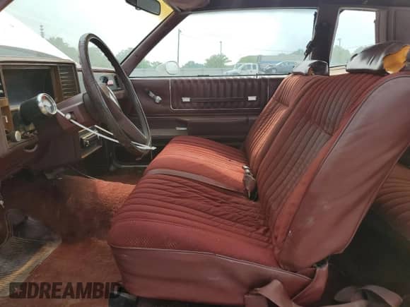 1981 Chevrolet Monte Carlo with VIN 1G1AZ37K8BK488147, listed as a Copart auction lot 58366365 with 125,966 mi miles and Salvage title. Bid and sale history available at DreamBid. Image 7.