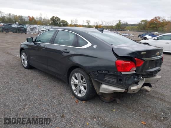 2015 Chevrolet Impala LT with VIN 1G1115SLXFU100378, listed as a IAAI auction lot 43522089 with 120,467 mi miles and . Bid and sale history available at DreamBid. Image 3.