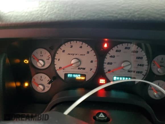 2005 Dodge RAM with VIN 3D3HA18H65G740212, listed as a Copart auction lot 82585215 with 201,669 mi miles and Salvage title. Bid and sale history available at DreamBid. Image 9.