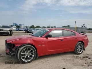 2011 Dodge Charger RT Max with VIN 2B3CM5CT2BH552734, listed as a Copart auction lot 59945335 with 98,602 mi miles and Salvage title. Bid and sale history available at DreamBid. Image 1.