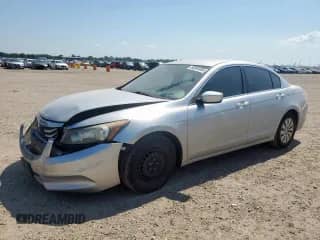 2012 Honda Accord LX with VIN 1HGCP2F38CA154199, listed as a Copart auction lot 80300405 with 114,491 mi miles and Salvage title. Bid and sale history available at DreamBid. Image 1.