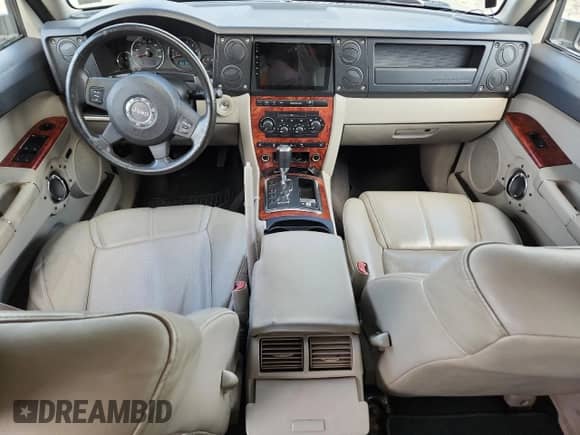 2006 Jeep Commander Limited with VIN 1J8HG58N56C286374, listed as a Copart auction lot 68186955 with 184,519 mi miles and Salvage title. Bid and sale history available at DreamBid. Image 8.