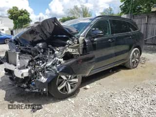 2023 Kia Sorento EX with VIN 5XYRH4LF5PG167644, listed as a Copart auction lot 86814665 with 24,561 mi miles and Salvage title. Bid and sale history available at DreamBid. Image 1.