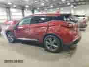 2020 Nissan Murano Platinum with VIN 5N1AZ2DSXLN116052, listed as a Copart auction lot 63215895 with 75,289 mi miles and Non repairable. Bid and sale history available at DreamBid. Image 2.