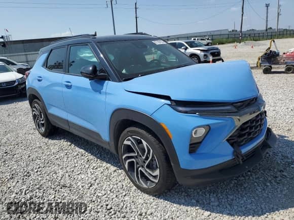 2024 Chevrolet TrailBlazer RS с VIN KL79MTSLXRB031310, выставлен на аукционе Copart как лот 67786195 с пробегом 44 262 миль миль и Списание • Salvage title. История ставок и продаж доступна на DreamBid. Изображение 4.