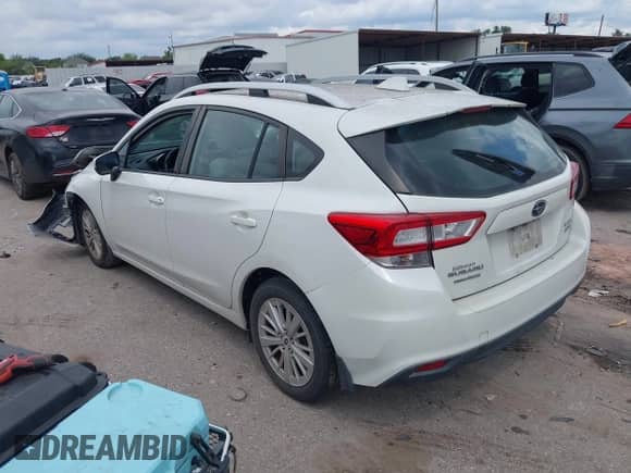2017 Subaru Impreza Premium с VIN 4S3GTAB64H3720652, выставлен на аукционе IAAI как лот 42959634 с пробегом 89 181 миль миль и . История ставок и продаж доступна на DreamBid. Изображение 3.