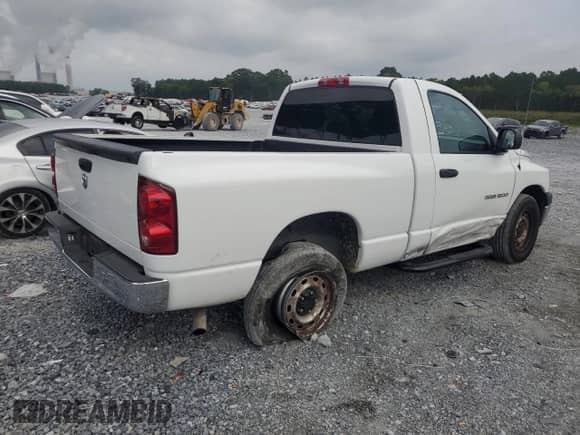 2007 Dodge 1500 ST с VIN 1D7HA16K37J633634, выставлен на аукционе Copart как лот 71886515 с пробегом 62 597 миль миль и Списание • Salvage title. История ставок и продаж доступна на DreamBid. Изображение 3.