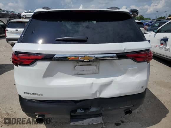 2022 Chevrolet Traverse LT Cloth z VIN 1GNERGKW0NJ118662, wystawiony jako Copart lot #64856055 z przebiegiem 126 865 mil mil oraz Szkoda całkowita • Salvage title. Historia ofert i sprzedaży dostępna na DreamBid. Obrazek 6.