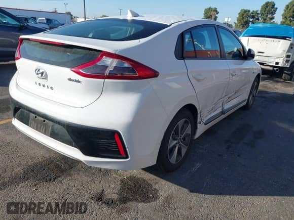 2019 Hyundai Ioniq with VIN KMHC75LH5KU049841, listed as a IAAI auction lot 43476312 with 50,091 mi miles and . Bid and sale history available at DreamBid. Image 4.