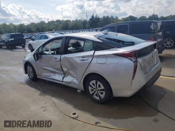 2018 Toyota Prius Two с VIN JTDKARFU7J3554673, выставлен на аукционе Copart как лот 80738925 с пробегом 49 737 миль миль и На запчасти • Non repairable. История ставок и продаж доступна на DreamBid. Изображение 2.