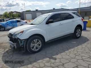 2017 Chevrolet Equinox LS with VIN 2GNALBEK8H1539961, listed as a Copart auction lot 70951585 with 50,025 mi miles and Salvage title. Bid and sale history available at DreamBid. Image 1.