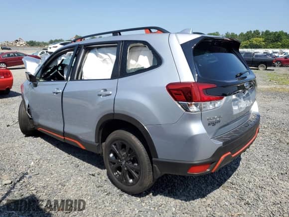 2023 Subaru Forester Special Sports z VIN JF2SKAGC0PH453542, wystawiony jako Copart lot #67016755 z przebiegiem Nie podano mil oraz Szkoda całkowita • Salvage title. Historia ofert i sprzedaży dostępna na DreamBid. Obrazek 2.