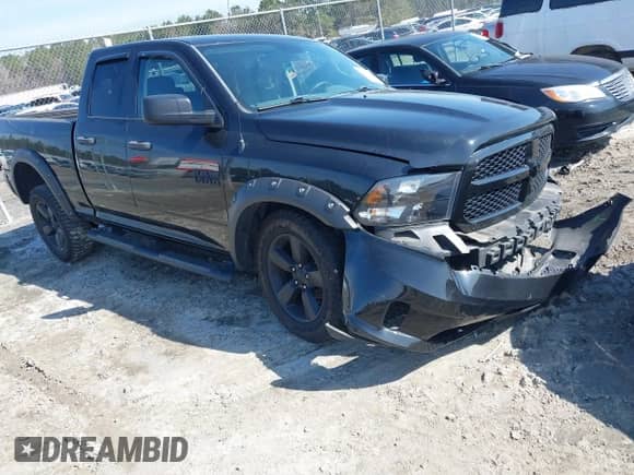 2018 Ram 1500 Express с VIN 1C6RR7FT0JS177927, выставлен на аукционе IAAI как лот 41640379 с пробегом 112 478 миль миль и . История ставок и продаж доступна на DreamBid. Изображение 1.