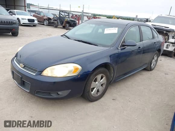 2010 Chevrolet Impala LT with VIN 2G1WB5EK8A1158466, listed as a IAAI auction lot 43412579 with 175,474 mi miles and . Bid and sale history available at DreamBid. Image 2.