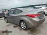2013 Hyundai Elantra GLS with VIN 5NPDH4AE4DH258252, listed as a Copart auction lot 63026055 with Not provided miles and Salvage title. Bid and sale history available at DreamBid. Image 2.