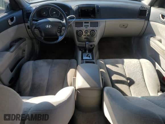 2006 Hyundai Sonata GLS with VIN 5NPEU46C76H111739, listed as a Copart auction lot 81996704 with 207,534 mi miles and Salvage title. Bid and sale history available at DreamBid. Image 8.