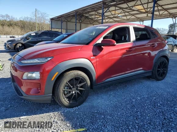 2020 Hyundai Kona Limited with VIN KM8K33AG3LU058125, listed as a Copart auction lot 89147205 with 58,949 mi miles and Salvage title. Bid and sale history available at DreamBid. Image 1.
