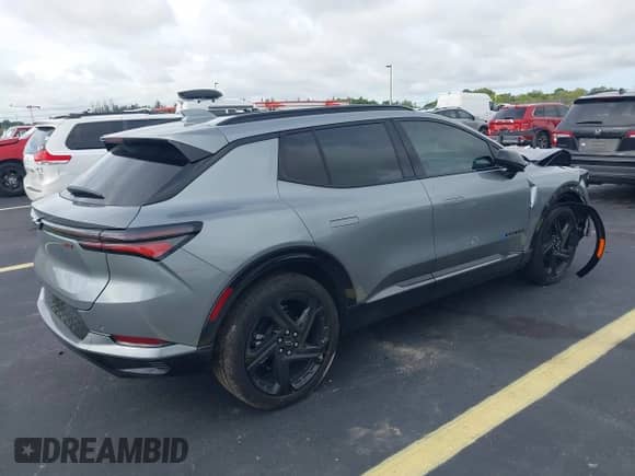 2025 Chevrolet Equinox EV RS с VIN 3GN7DSRP2SS213596, выставлен на аукционе IAAI как лот 43143206 с пробегом 3 437 миль миль и . История ставок и продаж доступна на DreamBid. Изображение 4.