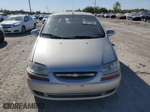 2005 Chevrolet Aveo LS с VIN KL1TD62615B487881, выставлен на аукционе Copart как лот 75677984 с пробегом 108 926 миль миль и Чистый • Clean title. История ставок и продаж доступна на DreamBid. Изображение 5.