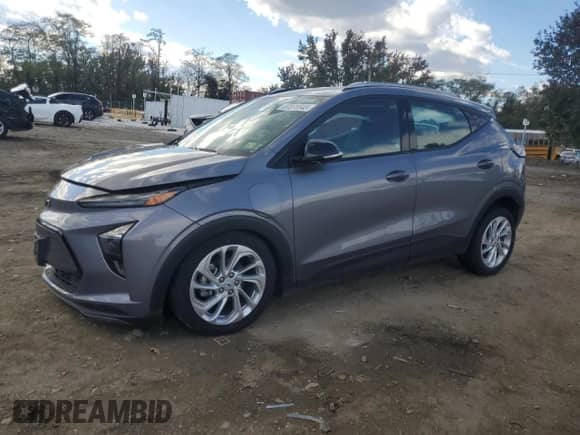 2023 Chevrolet Bolt EUV LT с VIN 1G1FY6S08P4198342, выставлен на аукционе Copart как лот 87273545 с пробегом 20 820 миль миль и На запчасти • Non repairable. История ставок и продаж доступна на DreamBid. Изображение 1.
